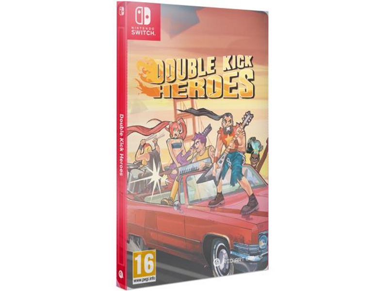 Double Kick Heroes (Steelbook Edition) - Nintendo Switch - Shoot 'em up - PEGI 16