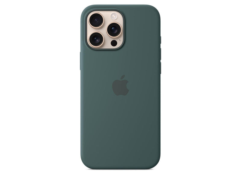 Apple iPhone 16 Pro Max Silicone Case with MagSafe - Lake Green