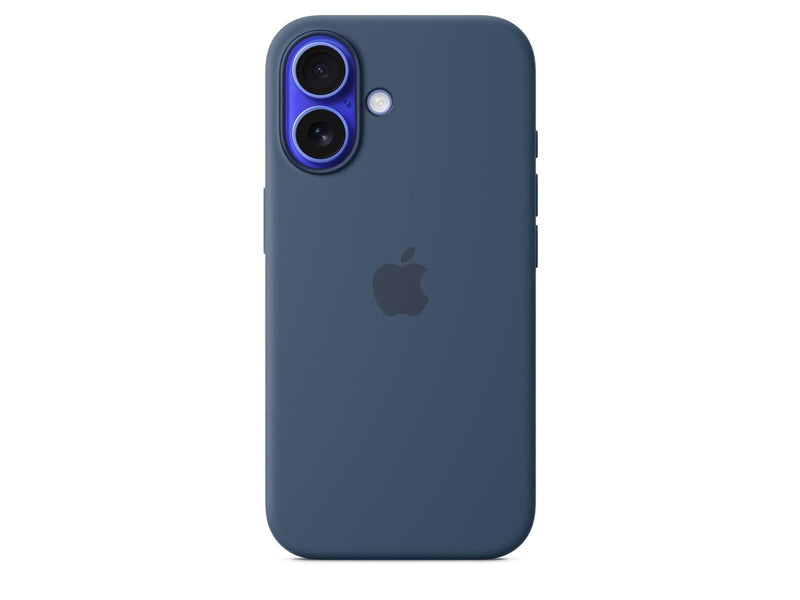 Apple iPhone 16 Silicone Case with MagSafe - Denim