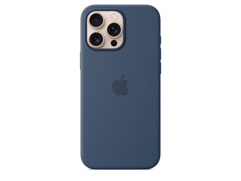Apple iPhone 16 Pro Max Silicone Case with MagSafe - Denim