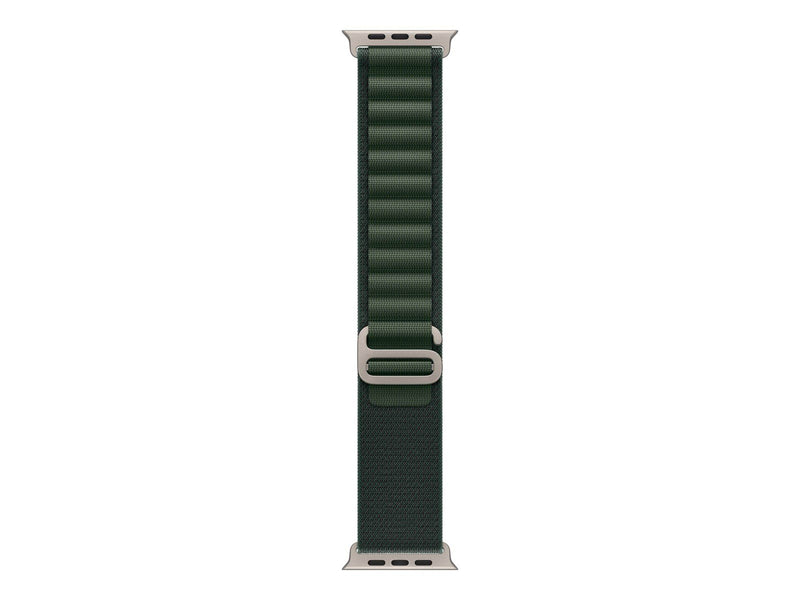 Apple 49mm Dark Green Alpine Loop - Small - Titanium Finish