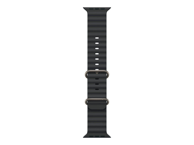 Apple 49mm Black Ocean Band - Titanium Finish