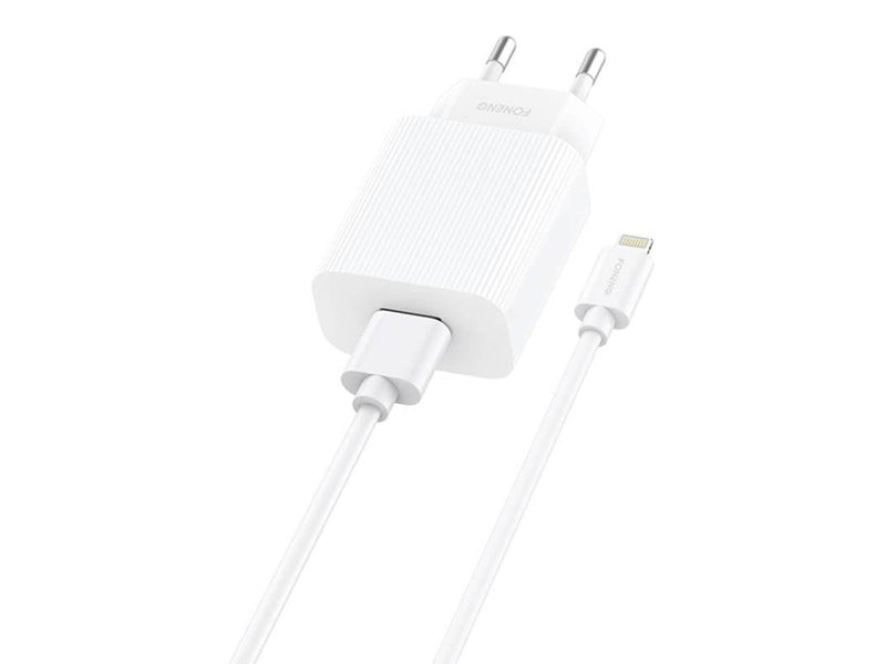 Foneng Charger EU28 2.4A + USB-A to Lighning cable