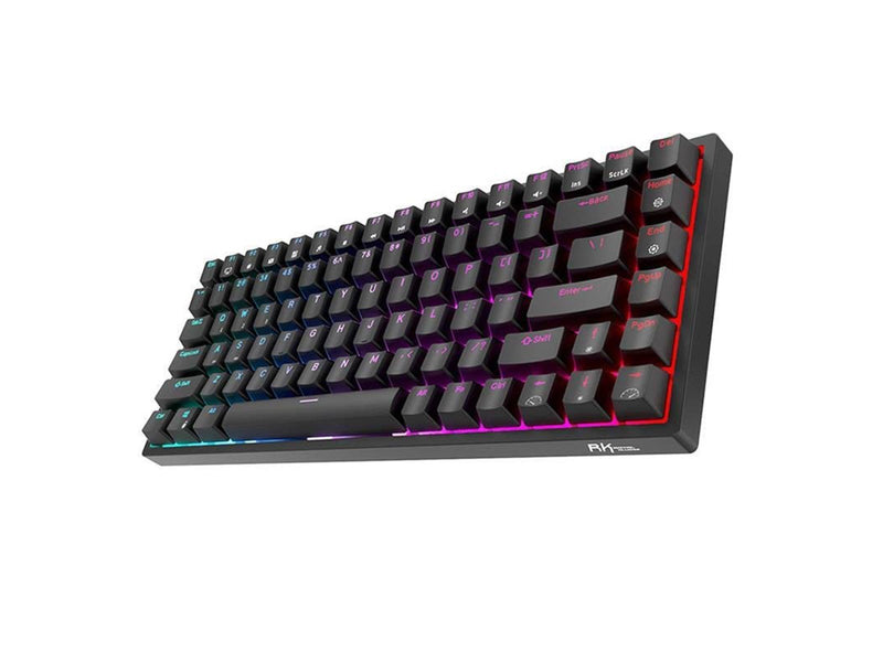 Royal Kludge Wireless mechanical keyboard RK84 RGB Brown switch (black) - Gaming Tastaturen - Englisch - US - Schwarz