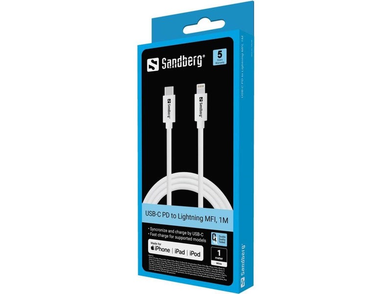 Sandberg USB-C to Lightning Cable - 1m