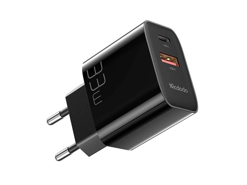 Mcdodo Charger GaN 33W CH-0921 USB-C USB-A (black)