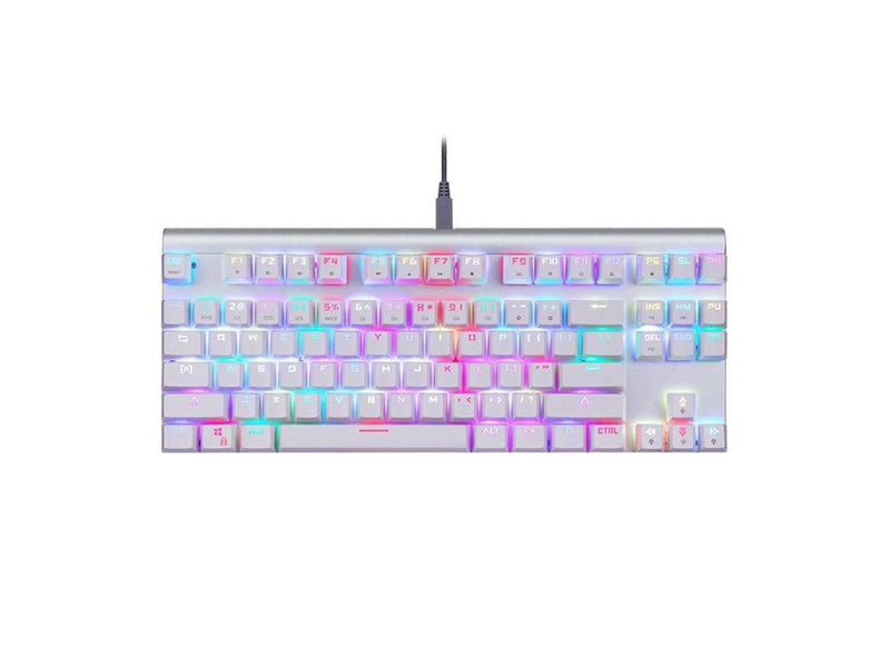 Motospeed Mechanical gaming keyboard CK101 RGB (white) - Gaming Tastaturen - Weiss