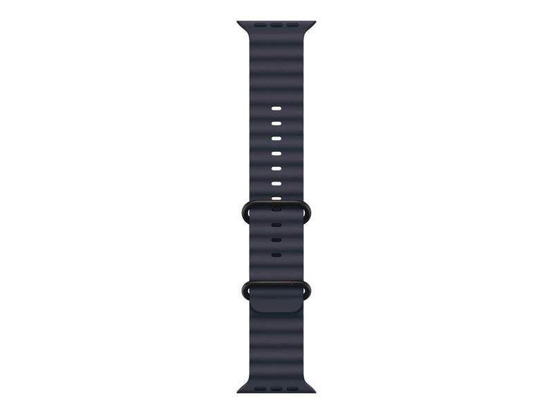 Apple 49mm Navy Ocean Band - Black Titanium Finish
