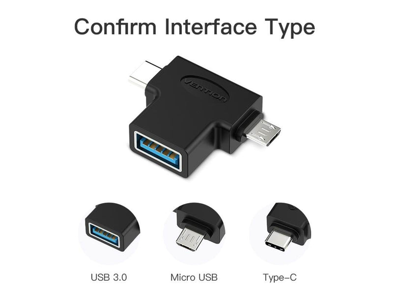 Vention CDIB0 cable gender changer