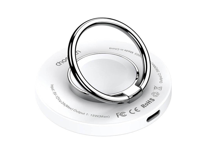 Choetech Wireless charger 2-in-1 T603-F holder (white)