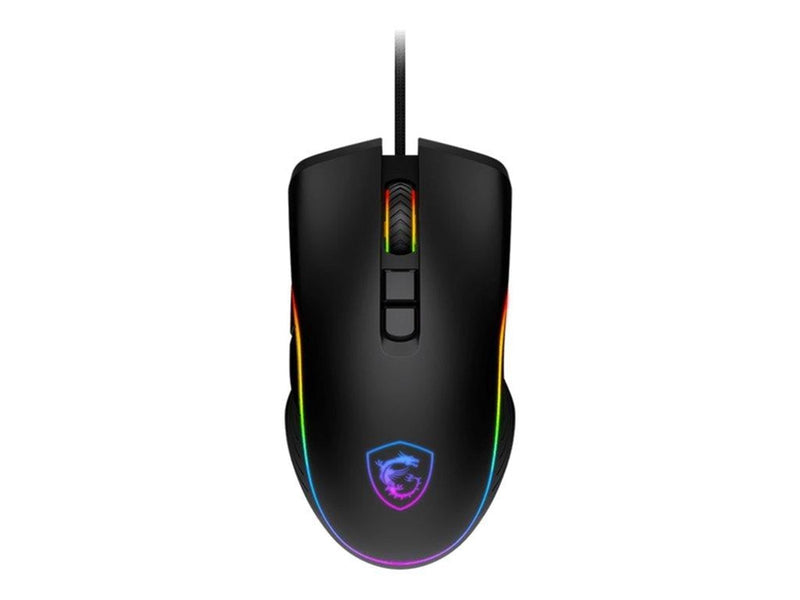 MSI FORGE GM300 - mouse - USB 2.0 - Maus (Schwarz)
