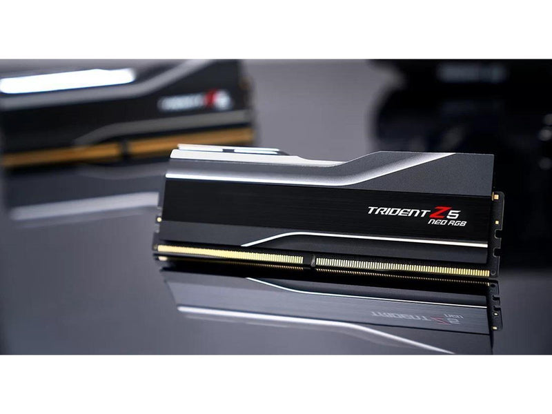 G.Skill Trident Z5 Neo RGB DDR5-8000 - 48GB - CL40 - Dual Channel (2 pcs) - AMD EXPO - Schwarz mit RGB