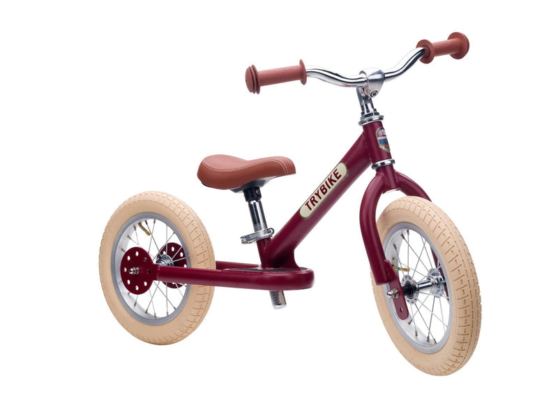 Trybike 2 wheels steel - Vintage red