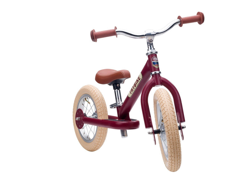 Trybike 2 wheels steel - Vintage red