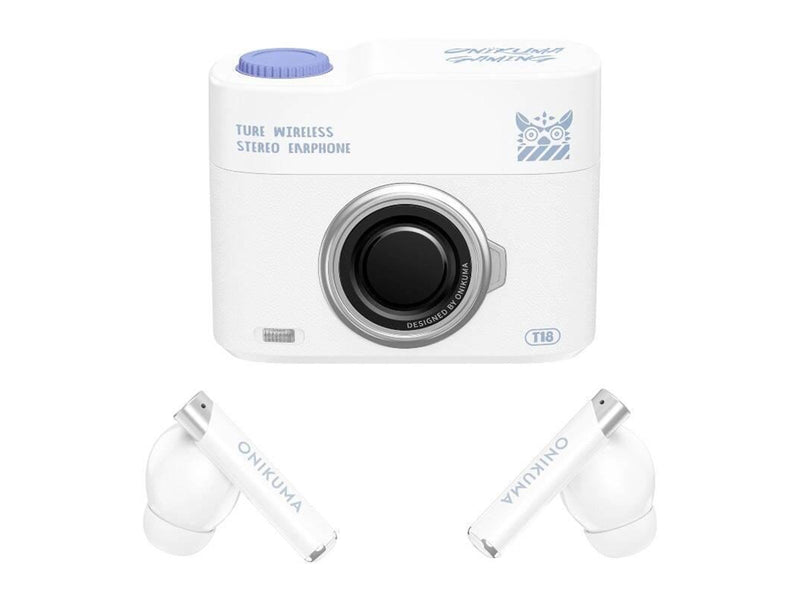 ONIKUMA T18 Bluetooth In-Ear Earphones White