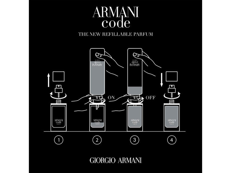 Giorgio Armani Armani Code Homme Parfum Edp Spray Refillable 30ml