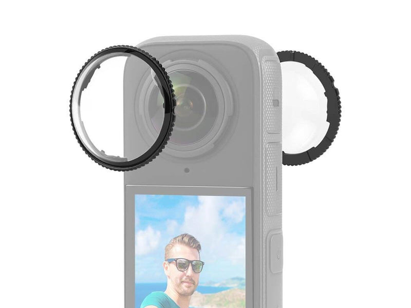 Puluz Optical glass lens cover for Insta360 X4