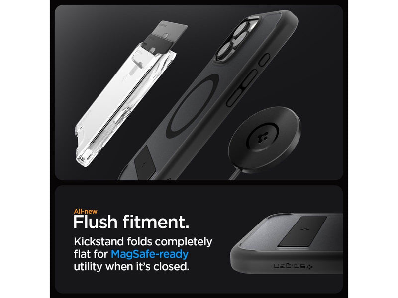 Spigen Ultra Hybrid S MagSafe - Frost Black - iPhone 16 Pro