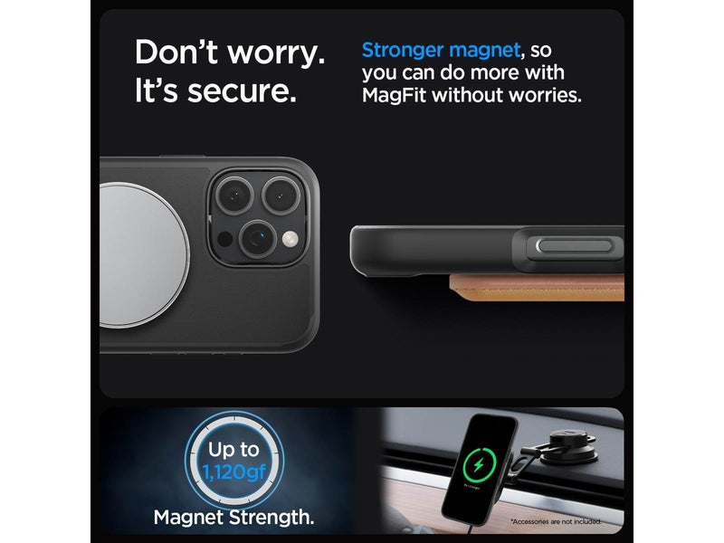 Spigen Ultra Hybrid S MagSafe - Frost Black - iPhone 16 Pro