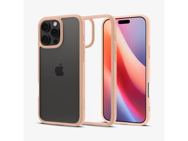 Spigen Ultra Hybrid - Rose Titanium - iPhone 16 Pro Max