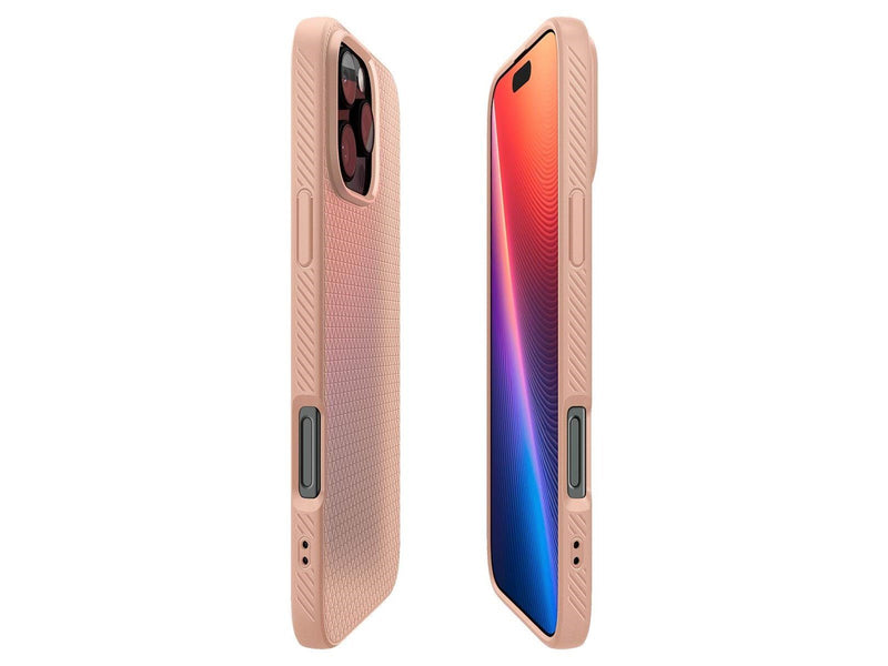 Spigen Liquid Air - Rose Titanium - iPhone 16 Pro Max