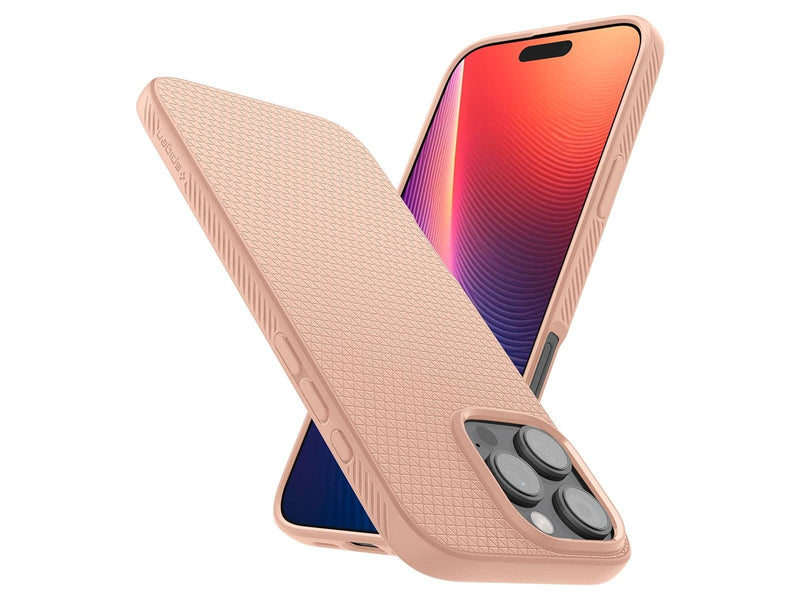 Spigen Liquid Air - Rose Titanium - iPhone 16 Pro Max