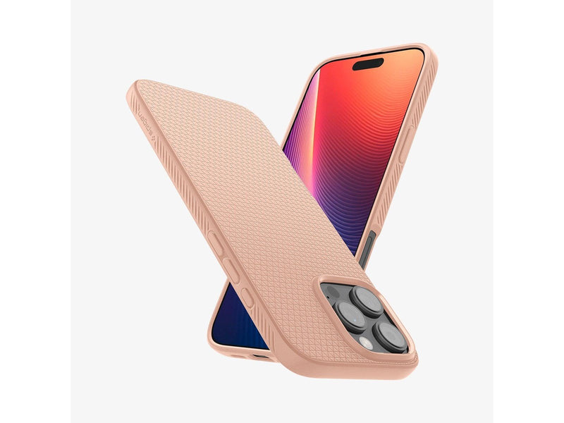 Spigen Liquid Air - Rose Titanium - iPhone 16 Pro Max