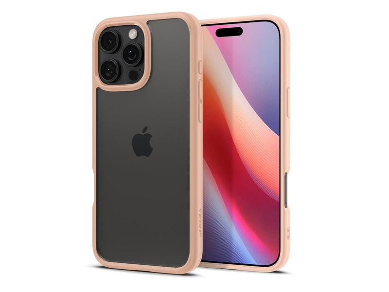 Spigen Ultra Hybrid - Rose Titanium - iPhone 16 Pro
