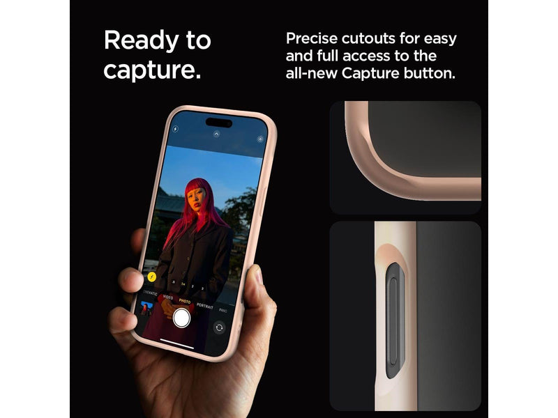 Spigen Ultra Hybrid - Rose Titanium - iPhone 16 Pro