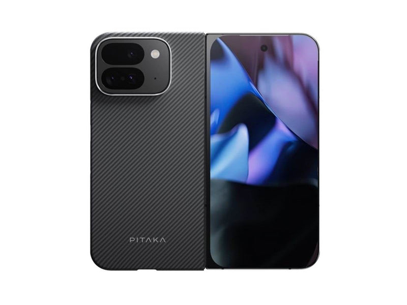 PITAKA MagEZ Case 5 Black/Grey Twill - Google Pixel 9 Pro Fold