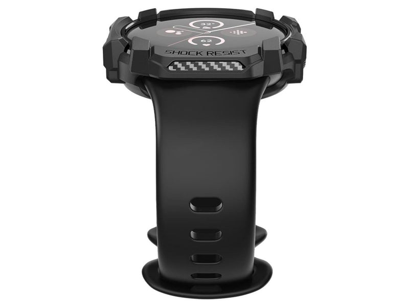 Spigen Rugged Armor matte black - Google Pixel Watch 3/2/1 (41mm)