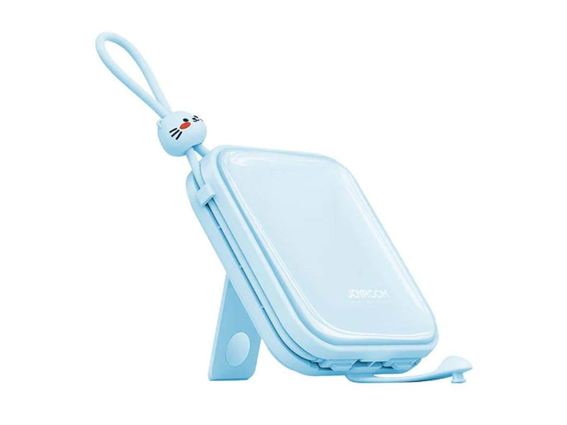 Joyroom Powerbank JR-L009 Cutie 10000mAh 12W (blue) Powerbank (Akku) - Blau - 10000 mAh