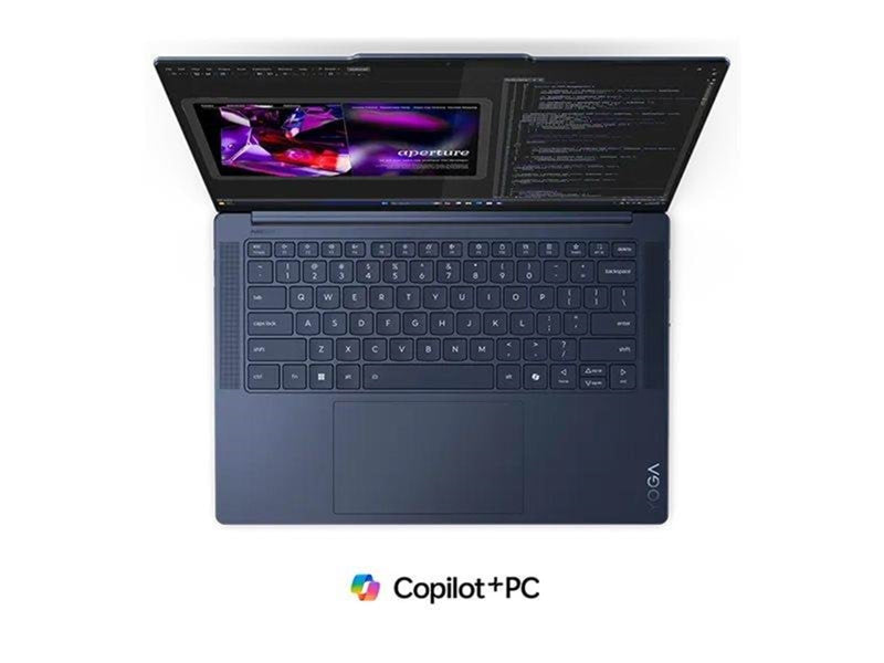 Lenovo Yoga Slim 7 14Q8X9 - AI Ready - 14.5" - Qualcomm Snapdragon X Elite - X1E-78-100 - 16 GB RAM - 1 TB SSD - German