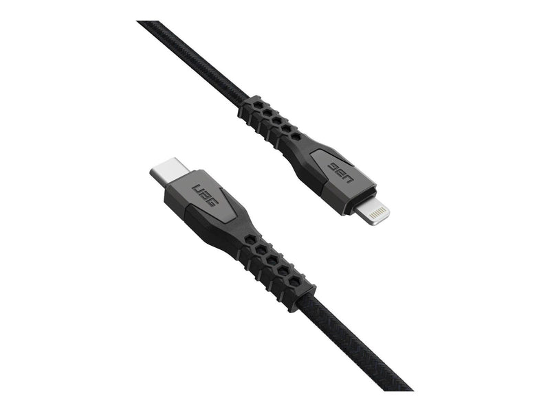 UAG Rugged Kevlar Cabel USB-C - Lightning 1.5m black/grey BULK