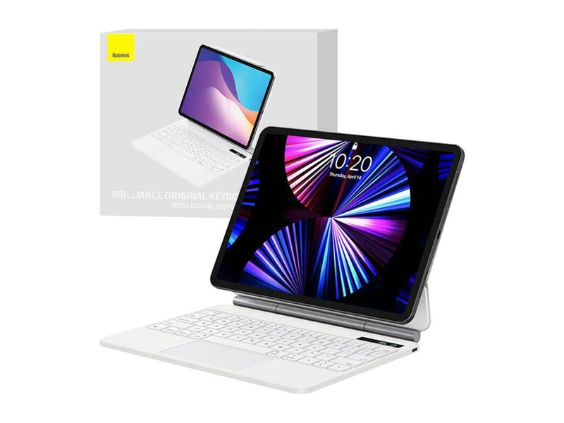 Baseus Case with keyboard for iPad Brilliance PRO 10 10.9" (white)