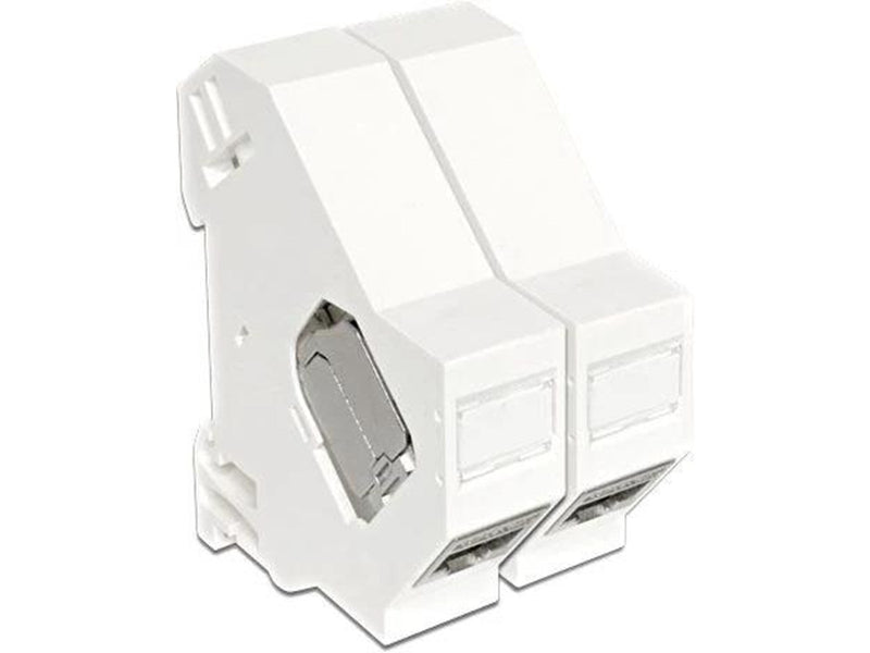 DeLOCK Keystone Mounting for DIN rail
