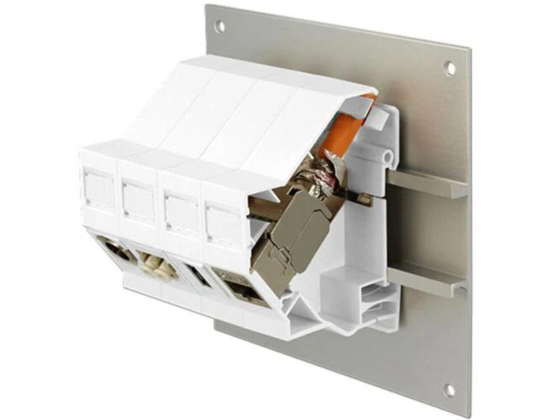 DeLOCK Keystone Mounting for DIN rail