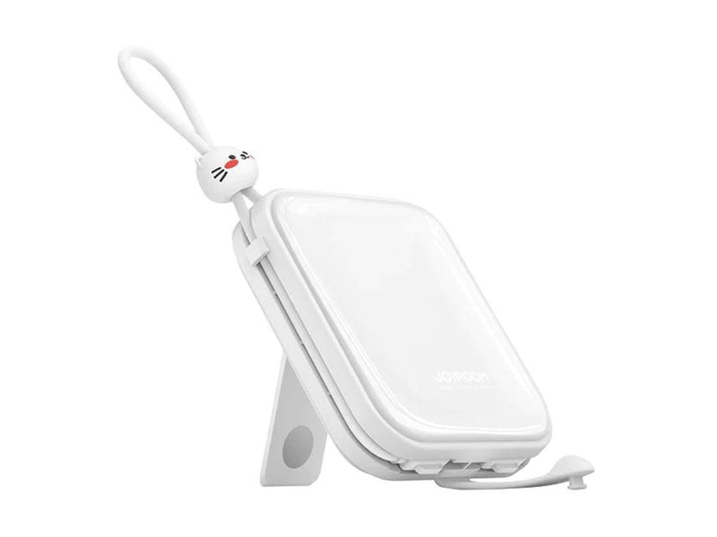 Joyroom Powerbank JR-L008 Cutie 10000mAh 22.5W (white) Powerbank (Akku) - Weiß - 10000 mAh