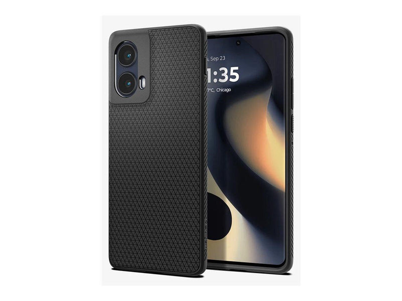 Spigen Liquid Air matte black - Motorola Edge 2024