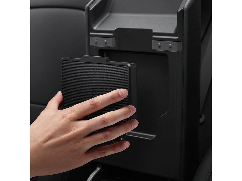 Spigen Tesla Center Console Organizer Hidden Storage Box black - Tesla Model 3 (2024)
