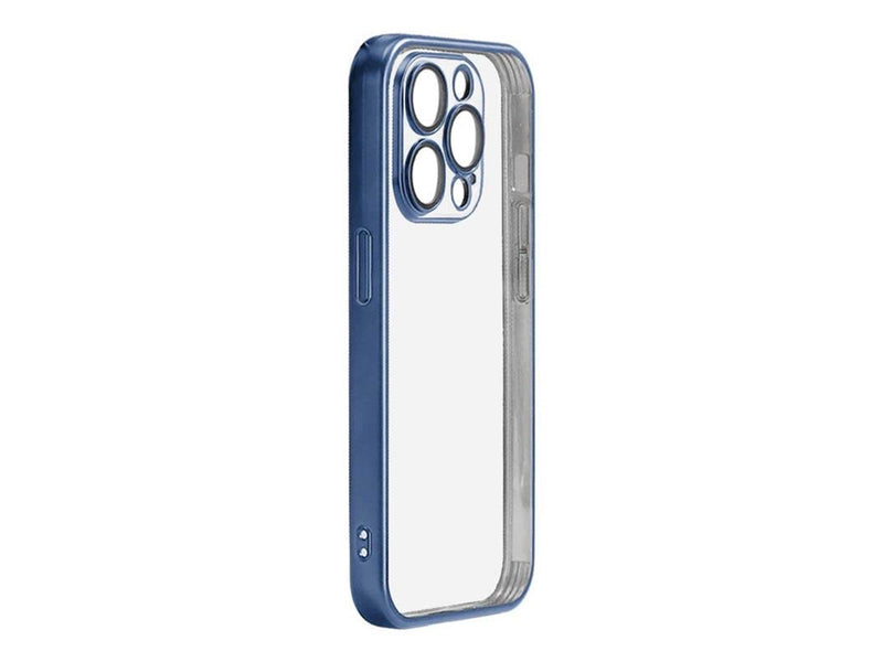 Joyroom Protective phone case JR-15Q4 for iPhone 15 Pro Max (matte blue)
