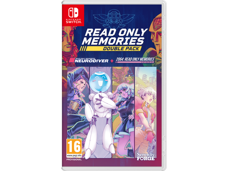 Read Only Memories Double Pack - Nintendo Switch - Visual Novel - PEGI 16