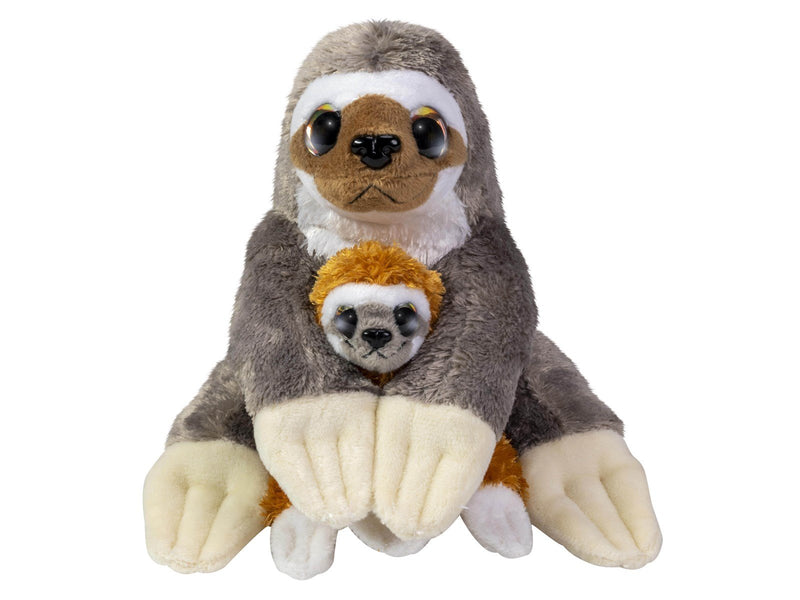 Lumo Stars Plush Toy - Sloth Caramel and Coffee 24cm
