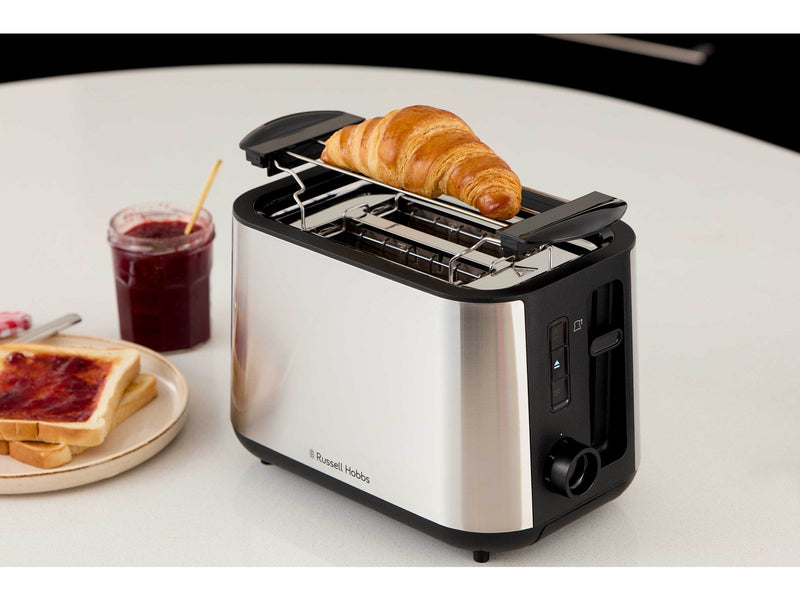 Russell Hobbs Toaster Heaton 2Slice - Brushed stainless steel