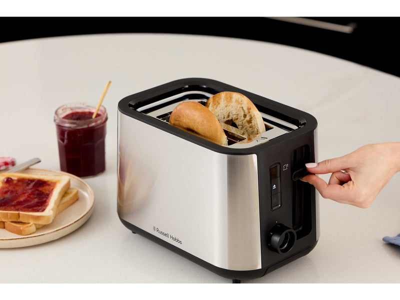 Russell Hobbs Toaster Heaton 2Slice - Brushed stainless steel
