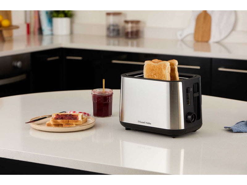 Russell Hobbs Toaster Heaton 2Slice - Brushed stainless steel