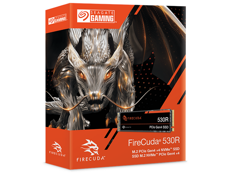 Seagate FireCuda 530R SSD - 4TB - Ohne Kühlkörper - M.2 2280 - PCIe 4.0