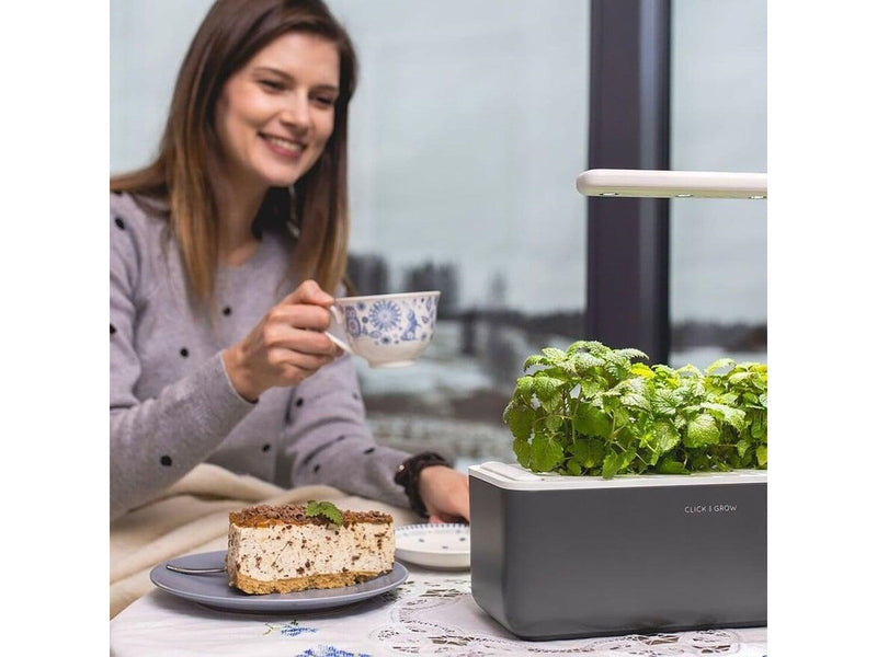 Click & Grow - Smart Garden 3 Startkit - dark grey (SGS8UNI)