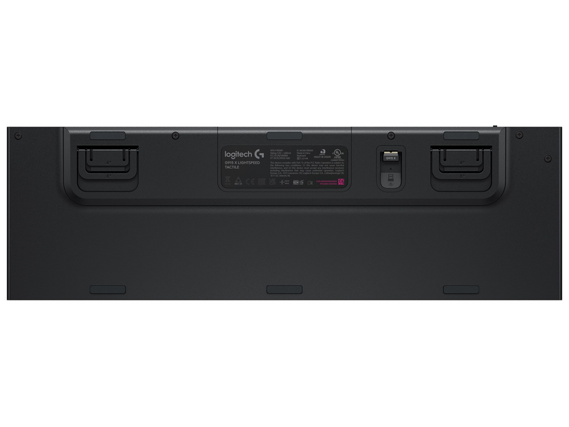 Logitech G915 X LIGHTSPEED - Clicky - 100% - Gaming Tastaturen - Nordisch - Schwarz