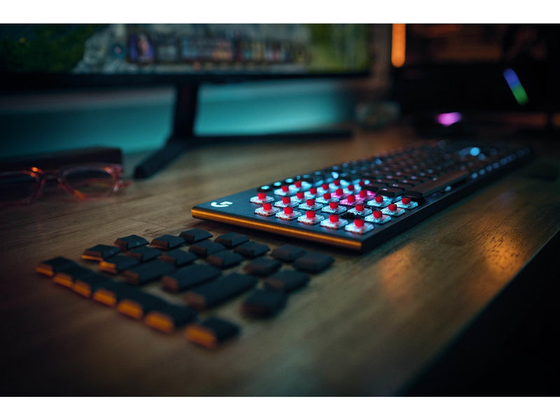 Logitech G915 X LIGHTSPEED - Clicky - 100% - Gaming Tastaturen - Nordisch - Schwarz